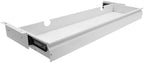 Xuthusman Under Desk Drawer, Under Desk Mounted Sliding Pull-Out Drawer Storage Organizer Space Saving Hidden Pull-Out Drawer for Office Home Desktop Accessories (White) - Image 6
