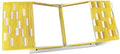 Tarifold Desktop Reference Display System, 60 Pockets, Yellow by TARIFOLD