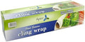 Clear Plastic Cling Wrap for Food, Standard 24" X2000ft by Apsic