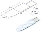 Folding Ironing Board,Folding Board,Ironing Board Pull Out Ironing Board,Rotatable Cabinet Built in Iron Board Fold Away Drawer Ironing Board, Retractable Ironing Table with Heat Resistant C - Image 4