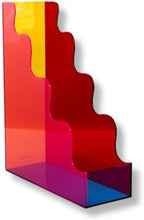 ban.do Cute Wavy Edge Acrylic File Holder, Colorblock - Image 2