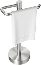 YUMORE Hand Towel Holder Stand Countertop, Pro Silver by YUMORE