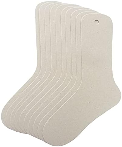TATYZ Cardboard Sock Inserts Form Blockers, Sock Shaper and Organiser for Storage or Display - 10 PCS (Small) - Image 2