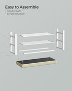 SONGMICS Shoe Bench, Entryway Bench with Cushion, Space-Saving - Image 6