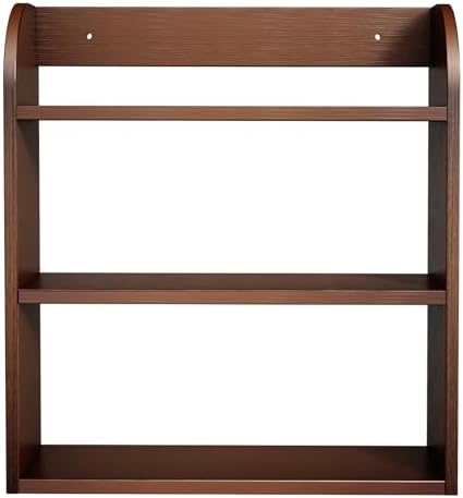 ROMGUAR CRAFT 3 Tier Bamboo Spice Rack, Countertop or Wall Mounting, Brown - Image 7