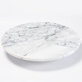 jalz jalz 12'' Marble Lazy Susan for Countertop Kitchen Turntable Storage Turner countertop Organizer Convenient Serving Rotation Spinning Tabletop Organizer Swiveling Serving Tray Revolving Platter by jalzjalz