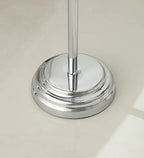 SunnyPoint Classic Bathroom Free Standing Toilet Tissue Paper Roll Holder Stand - Image 4
