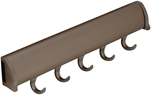 Belt Rack by Hafele, Synergy Collection (Matt Nickel, 5 Hook, 11 7/8") by Unknown