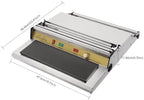 Hand Wrapping Machine, 110V 270W Cling Film Packaging Machine, 17.72In Width Heating Film Wrapper, Hand Food Wrap Film Dispenser for Supermarket, Fruit Store, Seafood Market, Household - Image 5