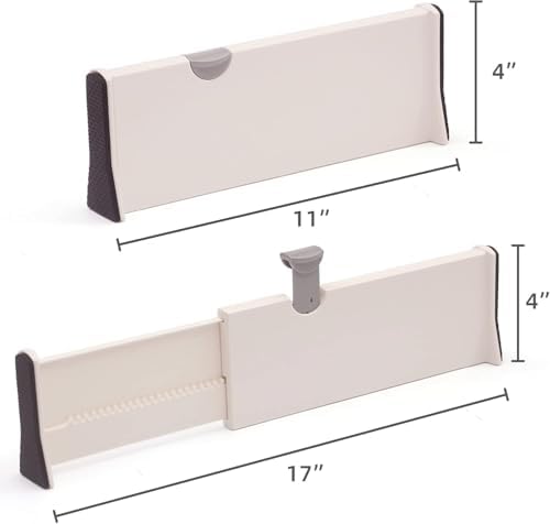 5-Pack Adjustable Drawer Dividers: The Ultimate Clutter-Free Solution - Image 7