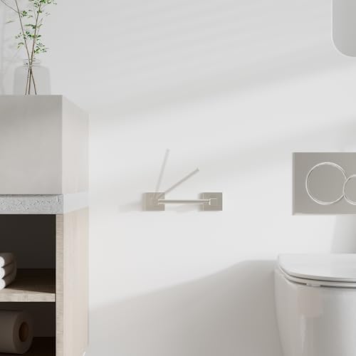 RUACQ Bathroom Accessories, 3-Piece Bathroom Hardware Set, Brushed Nickel - Image 3