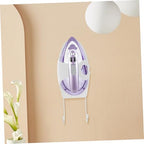 PRETYZOOM Wall Mounted Ironing Board Hanger Heat Resistant Iron Holder for Space Saving Storage Laundry Room Bathroom Design for Iron Ironing Board Organization - Image 4