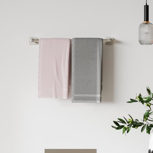 18 Inch Brushed Nickel Towel Bar Towel Rack for Bathroom Kitchen Hand Towel Holder Dish Cloths Hanger SUS304 Stainless Steel Rustproof Wall Mount (Pack of 2) - Image 3