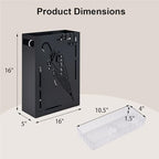 Goplus Metal Umbrella Holder, Indoor Umbrella Stand Freestanding, Black - Image 4