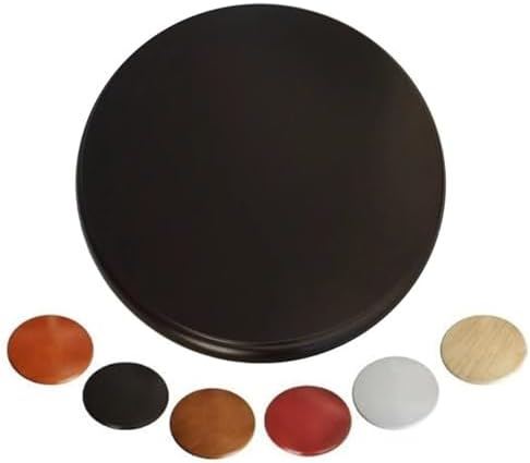 Large Wooden Lazy Susan 35.4" Rotating Table Top Dining Turntable by RAUMPA