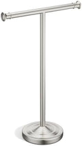 Freestanding Towel Holder Countertop, 16inch T-Shape Towel Rack by WZKALY