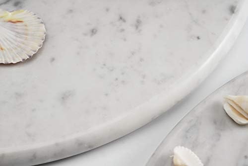 Genuine Marble Corner Shelf for Bathroom Shower Wall, 9"X9"X5/8", Both Sides Polished (CWMT9SHELF - Carrara White) - Image 5