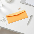 JAM PAPER #14 Envelopes - 5 x 11 1/2 - Brown Kraft Manila - 50/Pack (Pack of 10) - Image 5