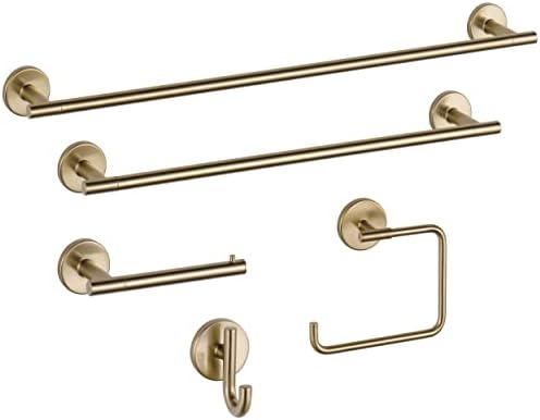 Delta Hand Towel Holder | Square Champagne Bronze Ring for Hanging Towels in Kitchen, Bathroom | Trinsic Accessories (Pack of 3) - Image 3