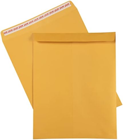 JAM PAPER 12 x 15 1/2 Open End Catalog Envelopes with Peel and Seal Closure - Brown Kraft - Bulk 500/Box - Image 6