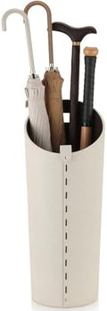 Tall Umbrella Holder White That won't Tip Over and Removable Drip Water Tray Modern Farmhouse Home Decor Umbrella Bucket Rack Can Storage 10 Different Sizes of Golf Umbrellas Canes etc by ELPMD