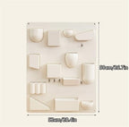 Cute Small Item Wall Storage, Desktop Multi-Grid Storage Board, Creative Wall Decoration, Space-Saving Solution, Suitable for Bedroom, Living Room, Entrance - Image 2