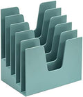 Acrimet 5 Section Incline File Sorter Organizer, Desktop Mail Holder, Green by Organizingyourlife