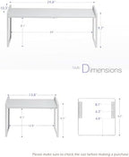 Nxconsu Cabinet Shelf Riser, Adjustable Cabinet Organizer, 10.3" Deep White - Image 3