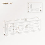 Hzuaneri Shoe Storage Bench, 18-Cubby Shoe Rack Bench, Widened Compartments - Image 2