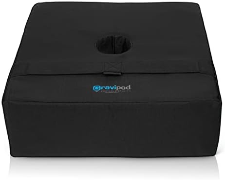 Gravipod Umbrella Base Weight | Outdoor Sand-Fillable Stabilizer for Cantilever, Offset, and Patio Umbrellas | Heavy-Duty Weather-Resistant Fabric by Gravipod