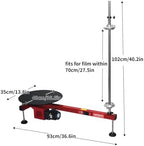Electric Stretch Film Wrapping Bench,Film Dispenser Wrap Machine,Heavy Duty Film Wrapper Table Pallet Box Shrink for 12-28in Film, 110V - Image 6