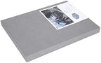 Bigso Box of Sweden Katia Collapsible Storage Box with Labelframe for Easy Identification - Simple Assembly Without Tools - Decorative Storage Boxes with Lids - 11.3in x 15.4in x 6.4in - Grey - Image 6