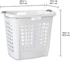 Sterilite Ultra Easy Carry Hamper, Laundry Basket Organizer, 8-Pack - Image 2