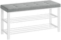 SONGMICS Shoe Bench, Storage Bench, Entryway Bench with Cushion by SONGMICSbySONGMICSHOME