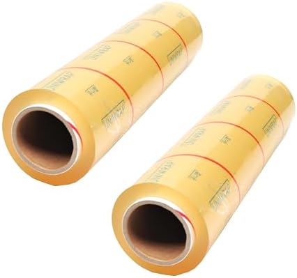 VisionTechShop Uniwrap 2 rolls of Food wrapping Plastic Cling Film for Manual & Automatic Overwrap, 13 micron, 18" x 3379', MADE IN KOREA - Image 2