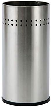 Umbrella Storage Bucket Indoor Umbrella Stand Organizer Stainless Steel Small Holder with Draining for Entryway Home Office Lobby by TOPBATHY