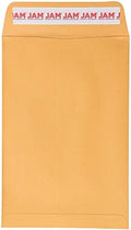 JAM PAPER 6 x 9 Open End Catalog Envelopes with Peel and Seal Closure - Brown Kraft Manila - Bulk 250/Box by JAMPaper