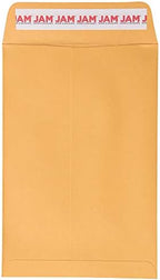 JAM PAPER 6 x 9 Open End Catalog Envelopes with Peel and Seal Closure - Brown Kraft Manila - Bulk 250/Box by JAMPaper