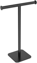 RUACQ T-Shape Hand Towel Holder Stand, 16inch, Matte Black by Ruacq