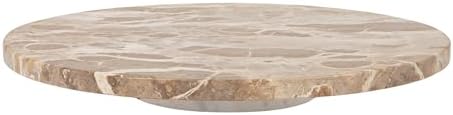 Creative Co-Op Scandinavian Round Marble Lazy Susan, Multicolor by Unknown