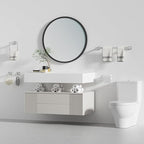 15-Piece Brushed Nickel Bathroom Accessories Set 23.6 Inch Towel Bar Set. - Image 7