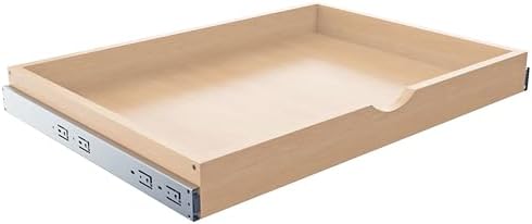 Pull Out Drawers for Cabinet Wood 33" W x 22" D Slide Out Organizer by Mobirex