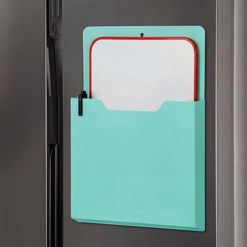 Gilprop 8 Pack Magnetic File Folder Holder for Whiteboard Classroom Storage - Image 5