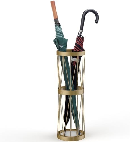 Mango Steam Pluvian Soakstone Umbrella Holder (Tall, Gold) by MangoSteam