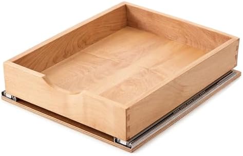 Pull Out Cabinet Drawers - 6x2 Size Options (12-23'W,18-21'D), Pre-Assembled with Soft Close Slides, Solid Beechwood, Easy Installation(16'W x 18'D) by Unknown