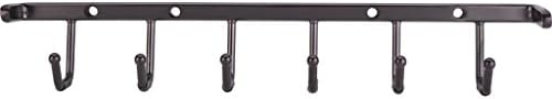 Hardware Resources 296B-DBAC Six Hook Belt Rack, Brushed Oil Rubbed Bronze by Hardware+Resources
