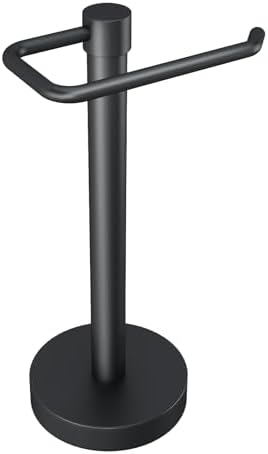 YUMORE Hand Towel Holder Stand Countertop, Pro Max Matte Black by YUMORE