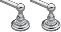 Moen BP6918CH Madison 18-Inch Towel Bar, Chrome (Pack of 2) by Unknown