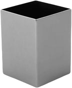 Walfront Metal Pen Holder, Thickened 304 Stainless Steel Square Pencil Holder, Multifunctional Desktop Organizers for Pens Scissors Markers Makeup Brushes for Office Home School - Image 3