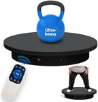 23.6In Remote Large Motorized electric turntable Rotating platform Photography Turntable Motorized lazy susan Base giratoria para for Photography,3D Scanner,Heavy duty display(Load Range:220~500lbs) by ComXim